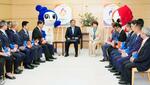 アジア大会への財政支援を要請