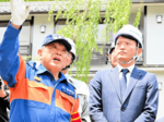 城崎温泉の火災現場視察 斎藤知事 地元関係者と意見交換