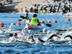【写真グラフ】鉄人の熱き挑戦 第41回全日本トライアスロン皆生大会