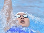 上杉(米子北)優勝 個人2冠 女子100背 鳥取県高校総体 競泳