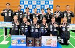 チアフル鳥取3位 バドミントンS/Jリーグ2部