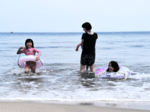 非開設の海 泳がないで 海水浴シーズン到来 過去に死亡事故、離岸流の恐れも ルール徹底を