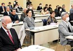 裏金問題、厳しく指弾 松井一郎氏が講演 日本海政経懇話会中・東部例会