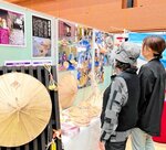 鹿野すげ笠が来場者出迎え ねんりんピックイベント 伝統技術、全国に紹介