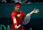 錦織圭敗れ、日本1勝1敗