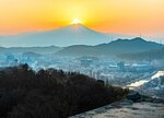 冬のダイヤモンド大山を 18、20日 米子城跡で観望会