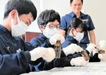 105事業所で奮闘 トライやる・ウイーク始まる 美方郡内中学生