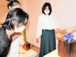 独特感性にくぎ付け 日南町美術館でねがみくみこ展
