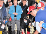 初競り、上屋に活気 ズワイガニ漁解禁 2港初日、平均単価上昇