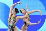 AS急造ペア、大会一番の笑顔